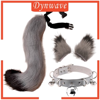 [Dynwave] ชุดคอสเพลย์แฟนซี หูแมวและหางแมว สำหรับวันฮาโลวีน