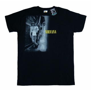 เสื้อยืดโอเวอร์ไซส์รายละเอียดเกี่ยวกับ NIRVANA - เสื้อยืด เปิดไหล่ อย่างเป็นทางการ ใหม่ Sml-XLS-3XL