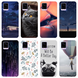 เคสสำหรับ Vivo V20 Pro Case Silicone Back Cover Soft Casing Vivo V20 Pro 2020 V20Pro cartoon TPU เคส