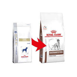 Royal canin gastrointestinal high fibre สุนัขท้องผูก (1 kg)