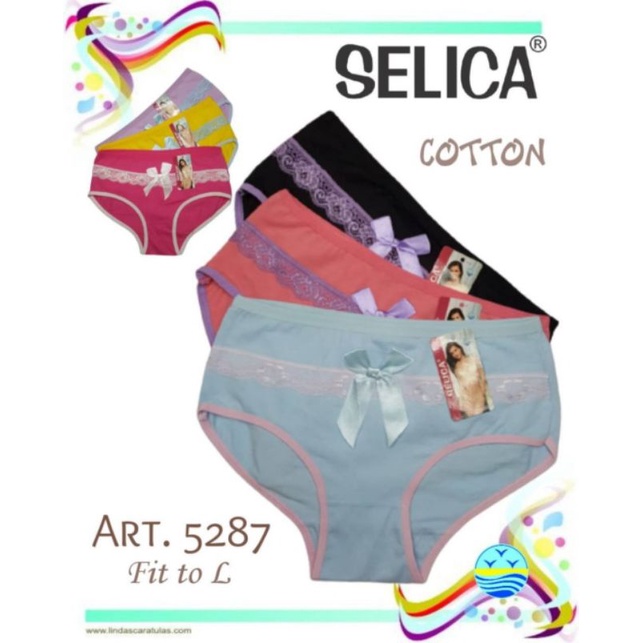 KATUN Selica CDF 5287 กางเกงชั้นในลูกไม้แฟชั่นผ้าฝ้ายผู้หญิง