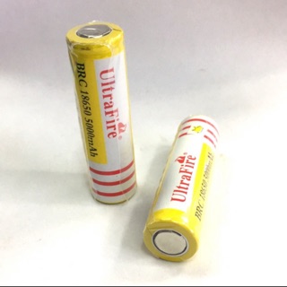 ถ่านชาร์จ18650 3.7V 5000mAh2ก้อน