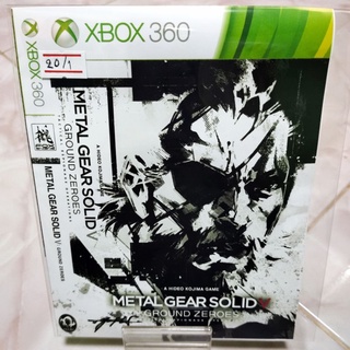 แผ่นเกมส์เอ็กบ็อกซ์ Xbox 360 Metal Gear Solid V Ground Zeroes