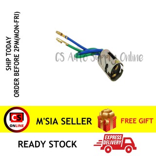 Cs อะแดปเตอร์ซ็อกเก็ตหลอดไฟ 1016 1157 BAY15D 12V 24V Mentol Kaki (1 ชิ้น) 1 ชิ้น