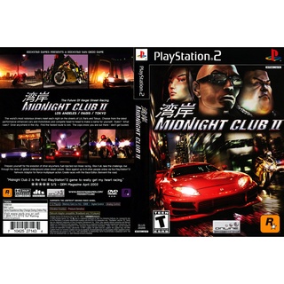 แผ่นเกมส์ PS2 Midnight Club II   คุณภาพ ส่งไว (DVD)