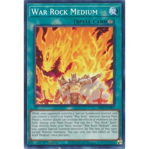 การ์ด Yugioh War Rock Medium - DIFO-EN065 - Common 1st Edition