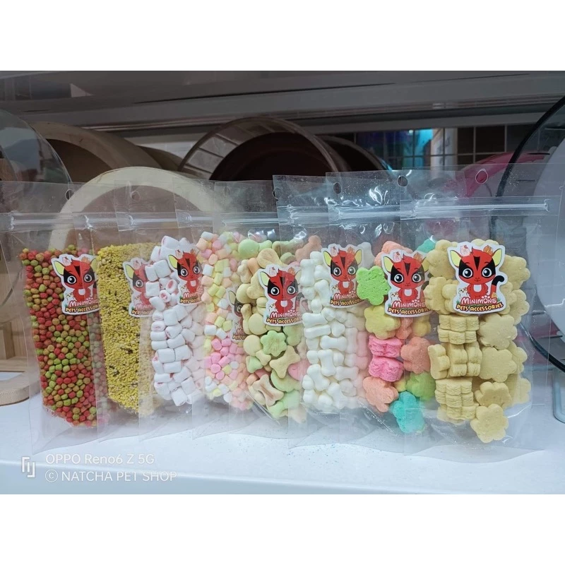 รวมขนมเเละอาหารเสริมสำหรับสัตว์เลี้ยง อาหารเสริมแทะเล่นลับฟันสัตว์ฟันเเทะ