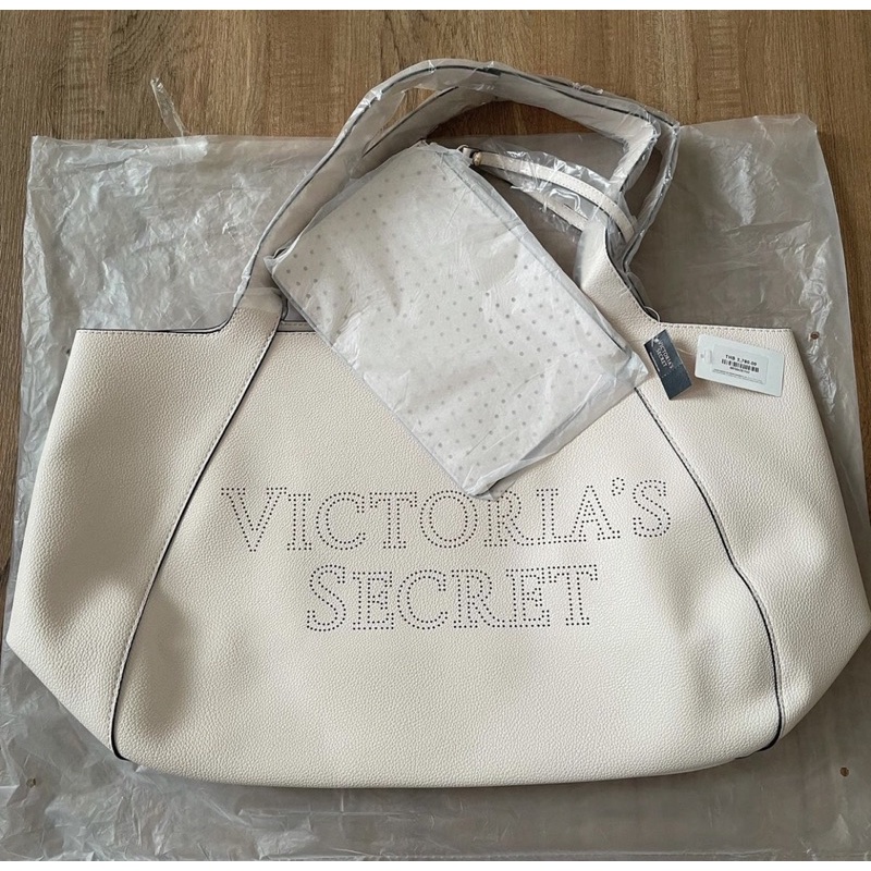 📣 ส่งต่อ Victoria's Secret Vanilla Orchid Laser Cut Tote Bag 📣