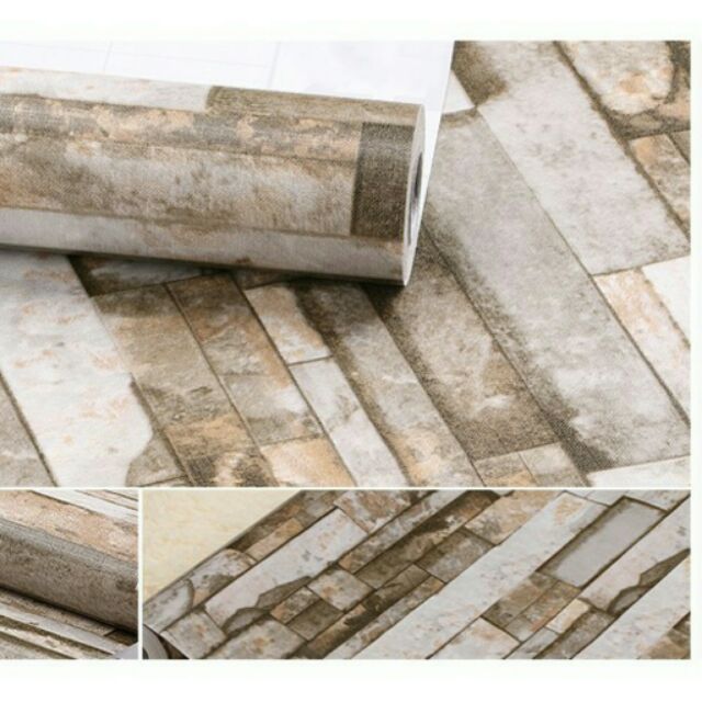 BOLD 3D TILE WALLPAPER