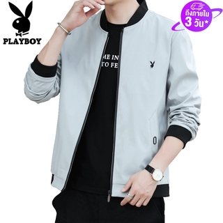 Playboy เสื้อแจ็กเก็ต แฟชั่นสําหรับผู้ชาย 2022