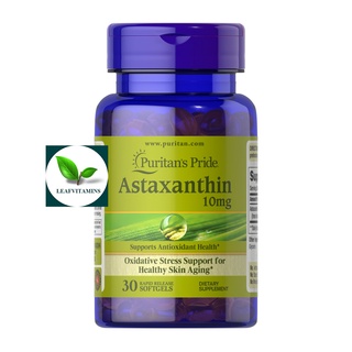 Puritans Pride Astaxanthin 10 mg / 30 Softgels