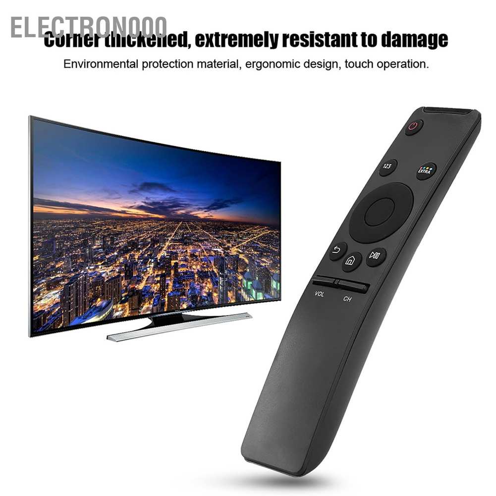 Electron000 รีโมททีวี Qled 4K Uhd แบบเปลี่ยนสําหรับ Samsung Bn59 #8