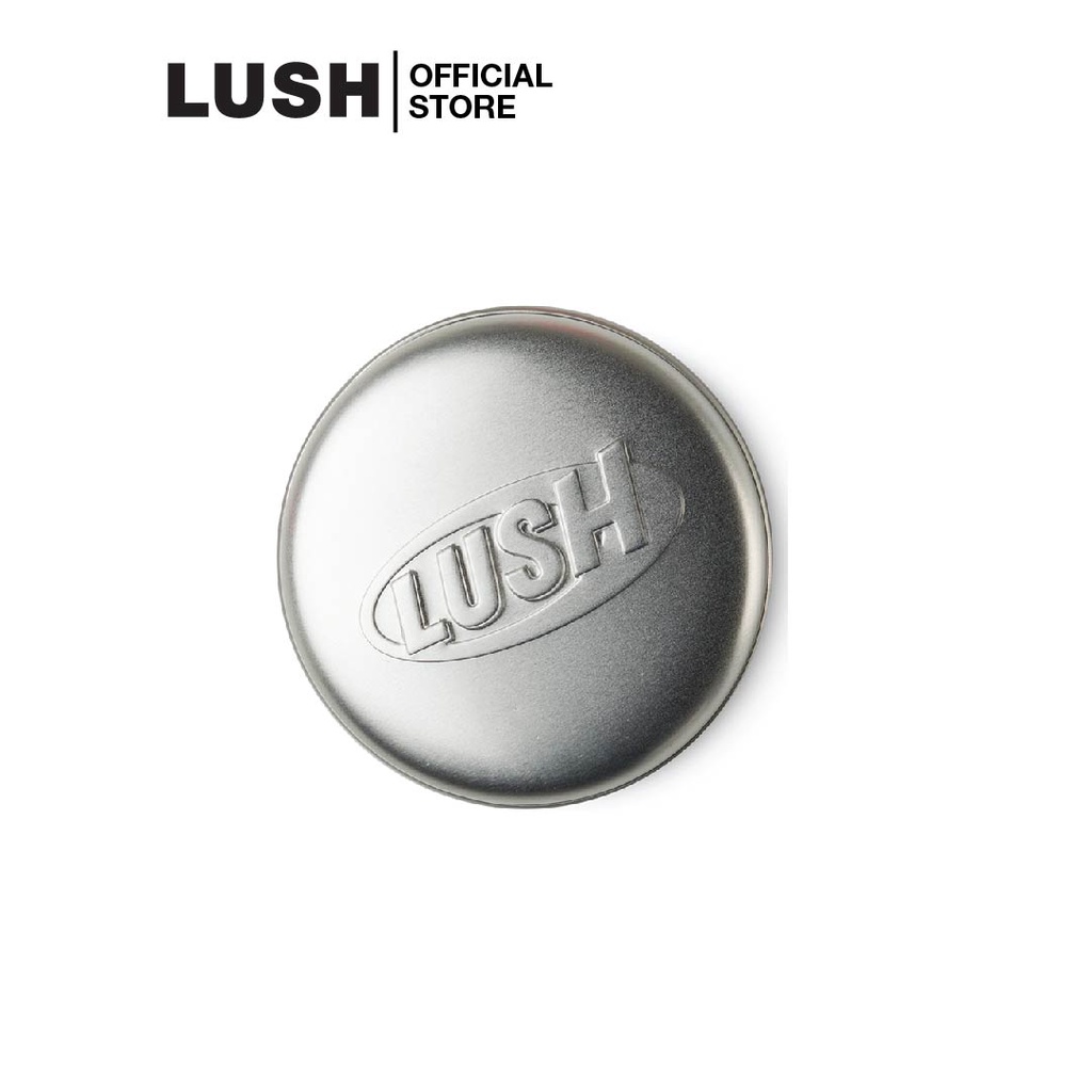LUSH กล่องเหล็กทรงกลม SHAMPOO BAR TIN