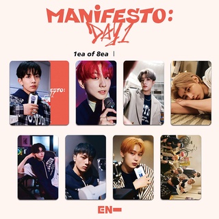 โปสการ์ดอัลบั้ม ENHYPEN MANIFESTO: DAY 1 8 ชิ้น ต่อชุด