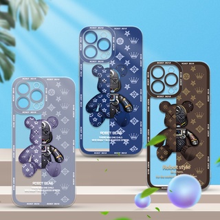 เคสโทรศัพท์มือถือ TPU แบบนิ่ม ลายหมีน่ารัก สําหรับ Samsung Galaxy S20 S21 S22 Plus fe Ultra S11 S11e J7 Prime