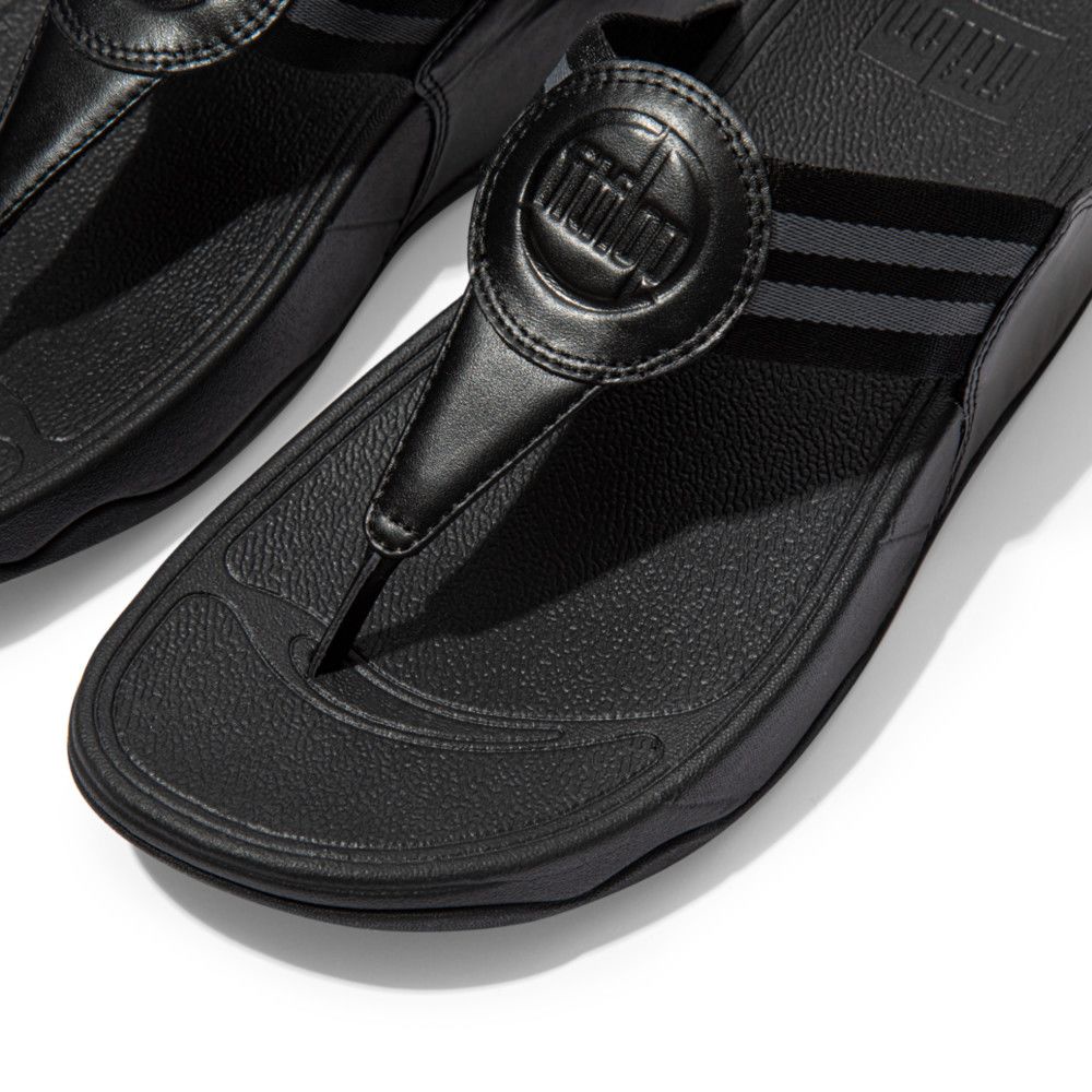 FITFLOP รองเท้าลำลองผู้หญิง WALKSTAR รุ่น DX4-090 สี BLACK รองเท้าผู้หญิง #3