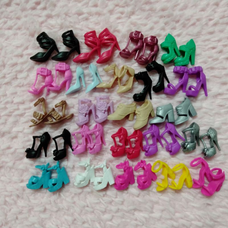 รองเท้าตุ๊กตาบาร์บี้สินค้ามีพร้อมส่ง #BB004