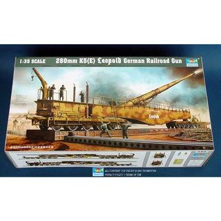 พลาสติก โมเดล ประกอบ TRUMPETER สเกล 1/35 German 280mm K5(E)leopold (00207)