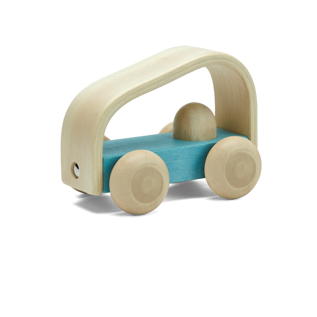 PlanToys ของเล่นไม้ 5728 Vroom Car รถยนต์ เสริมพัฒนาการ สำหรับเด็กอายุ 12 เดือน ขึ้นไป