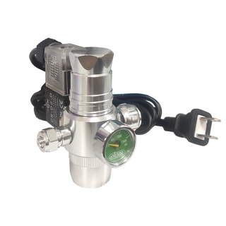 UMEGA หัวเรกูเลเตอร์ BUBBLE CO2 พร้อมโซลินอยวาล์ว รุ่น I-643 (สำหรับต้นไม้น้ำ)