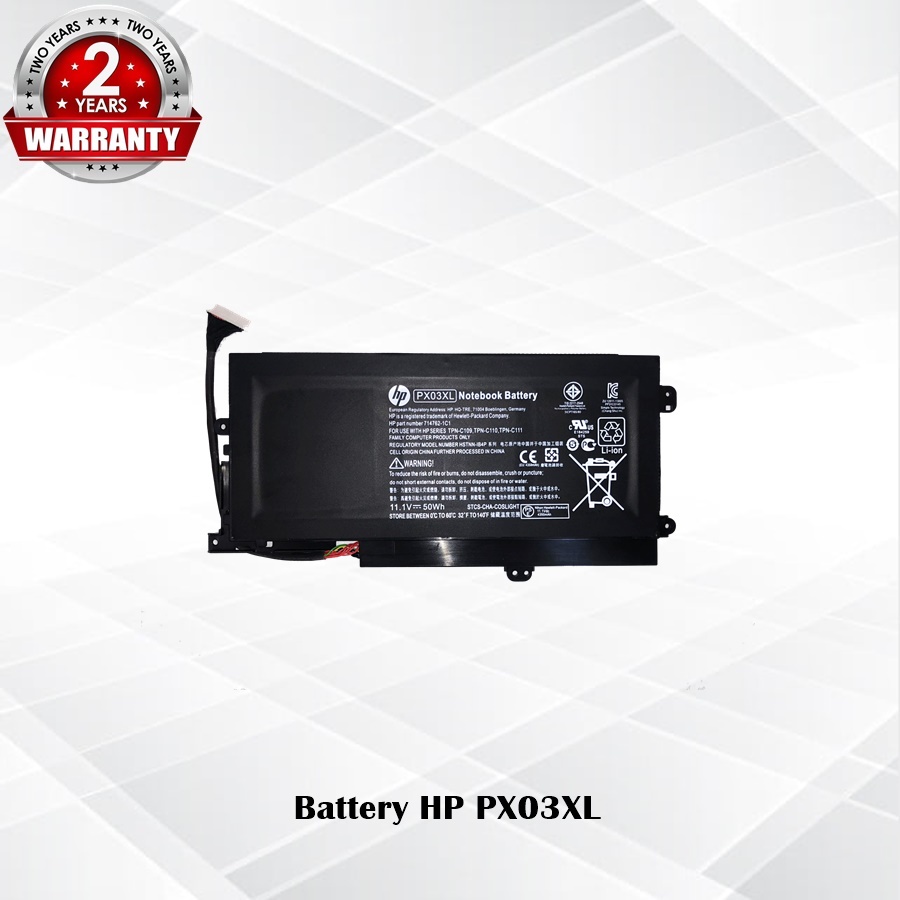 Battery HP PX03XL  / แบตเตอรี่โน๊คบุ๊ค รุ่น M6-K010dx ENVY M6 k022dx HSTNN-LB4P 714762-1 (แท้) *รับป