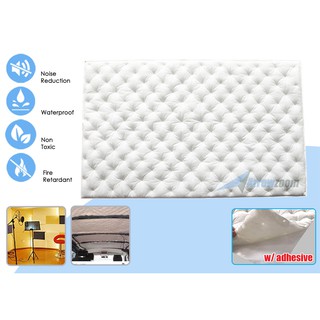 Arrowzoom 1 pcs 50x80cm การดูดซับเสียงรถยนต์ โฟมผ้าฝ้าย Audio Insulation Cotton