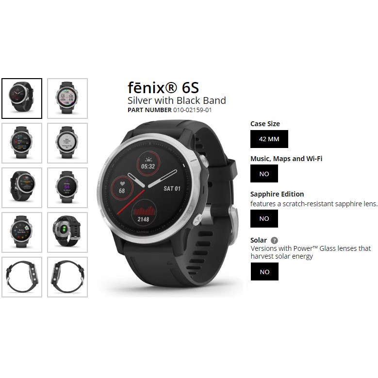 นาฬิกา Garmin fēnix® 6S และ fēnix® 6 | Shopee Thailand