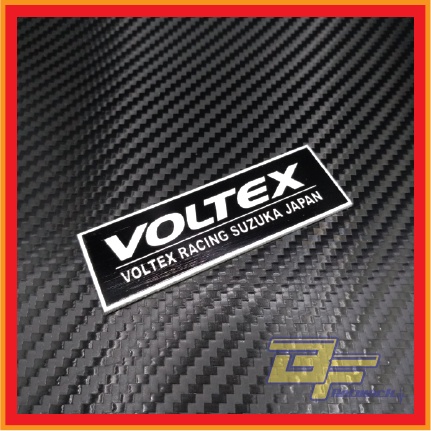 Voltex Emblem JDM Voltex Emblem สําหรับ Carbon Hood Carbon GT Wing [Export Spec]