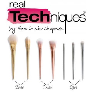 🔥ของแท้💯/ติดตามมีโค้ดลด/พร้อมส่ง Real Techniques Bold Metals Collection