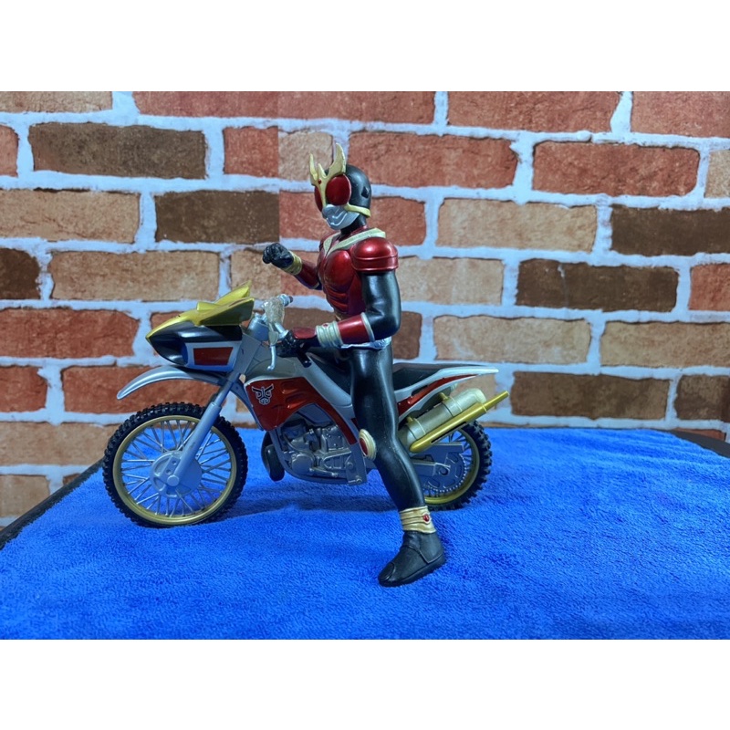 Banpresto DX Figure Bike Masked Rider Kamen Rider Kuuga and Try 