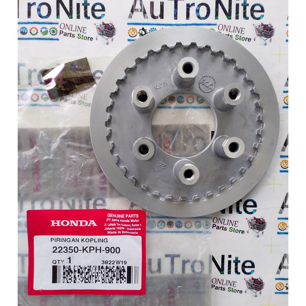 6 ขาแผ่นคลัทช์ความดันคลัทช์ 22350-KPH-900 Original Honda Super Cub CT Blade Kirana Supra X 125 Karis
