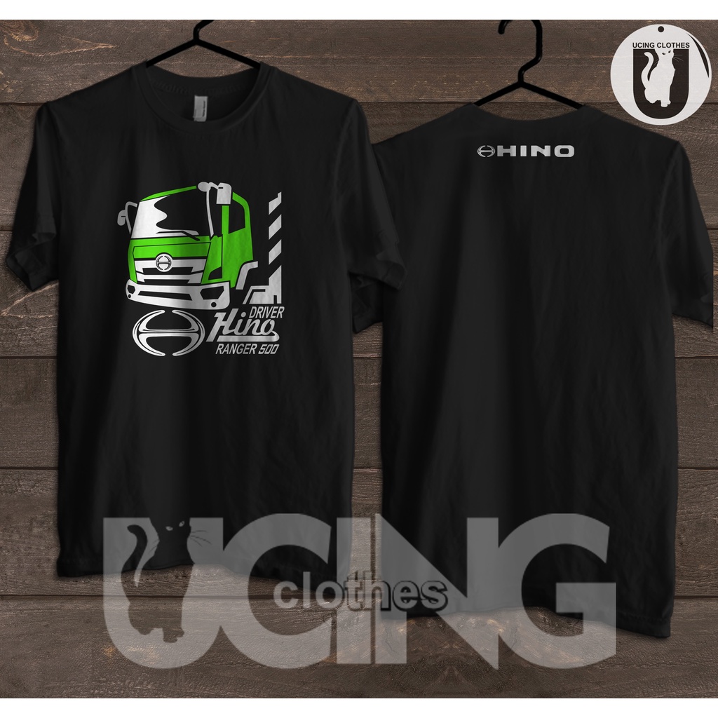 Hino Ranger 500 Driver Car T-Shirt เสื้อยืดยานยนต์