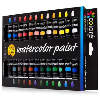 Colore : COLWP-24* ชุดสีน้ำ Watercolor Paint Set