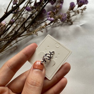 AW-0027/0028 Earcuff Olive ใบมะกอก