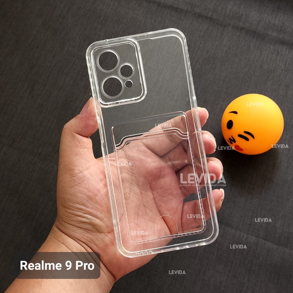เคสสําหรับRealme 9 Pro Reame C11 ช่องใส่การ์ดใสเคสใส่การ์ดRealme 9 Pro Reame C11