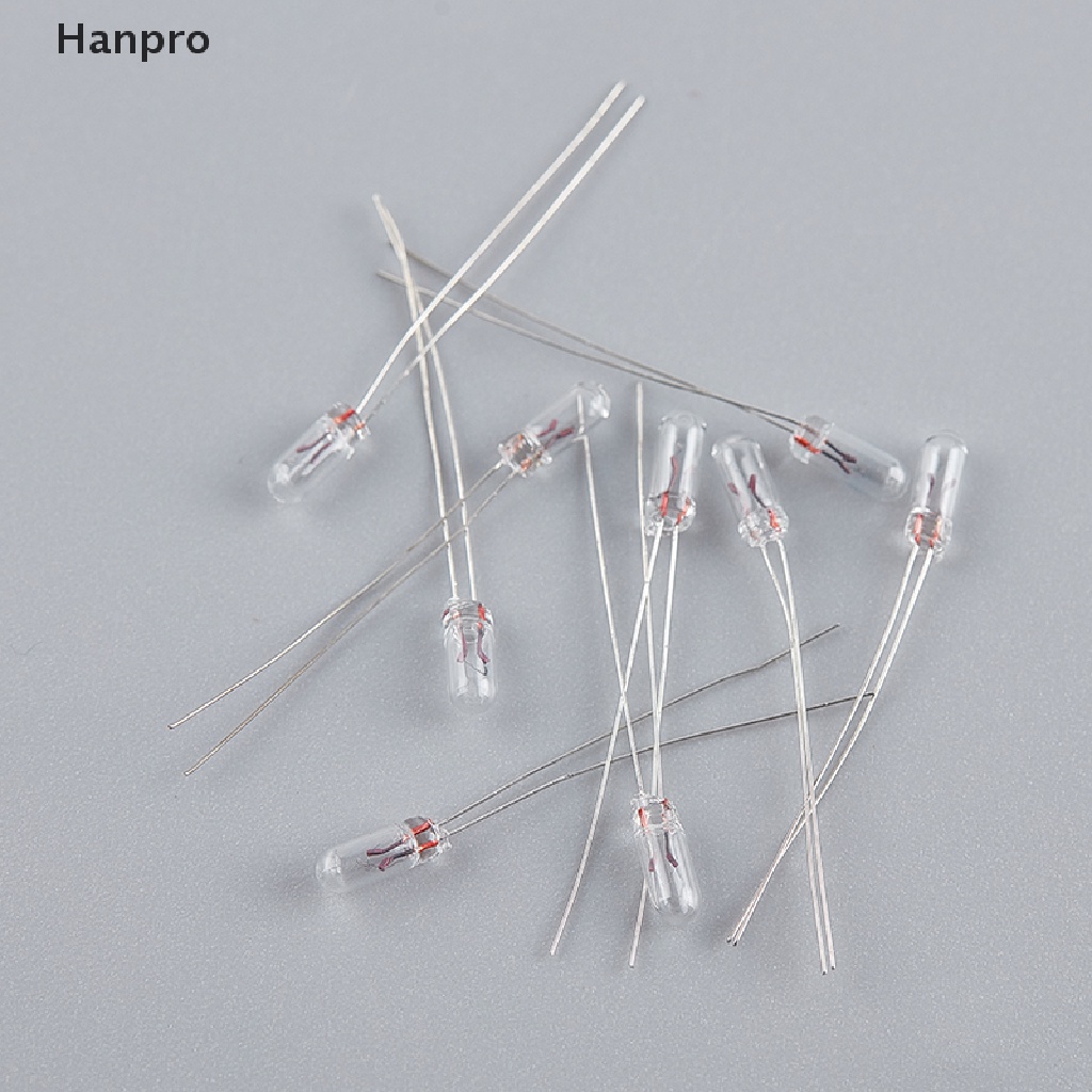 Hanpro> หลอดไฟพลาสติก 3 4 5 มม. 3 6 12 24V ขนาดเล็ก 10
