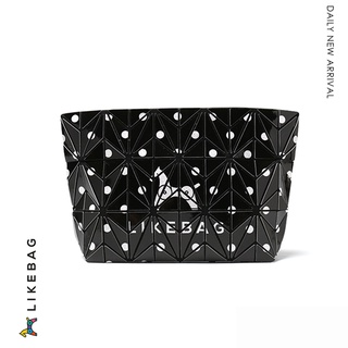 Likebag Original Design กระเป๋าสะพายข้างรูปสี่เหลี่ยมขนมเปียกปูน polka dot messenger กระเป๋าแฟชั่น polka dot chain bag