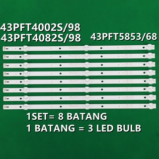 Philips 43PFT4002S/98 43PFT5853/68 43PFT4082S/98 K430WDK9 K430WDC1 A1 4708-K43WDC-A1113N11 43 นิ้ว LED TV BACKLIGHT / LAMPU TV (พร้อมส่ง)