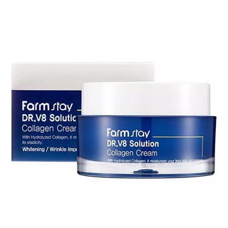 Farmstay Dr.V8 Solution Cream 50 ml. #Collagen