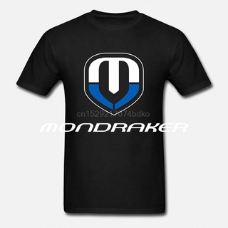 [S-5XL]เสื้อยืด พิมพ์ลายโลโก้ Mondraker สีดํา แฟชั่นฤดูร้อน สําหรับผู้ชาย ไซซ์ S-XXXL