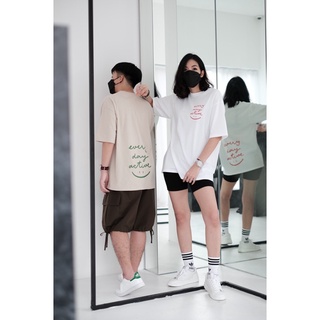 Stunt x H เสื้อยืด Oversize ผ้าคอตต้อนลาย OV:18 Everyday Active