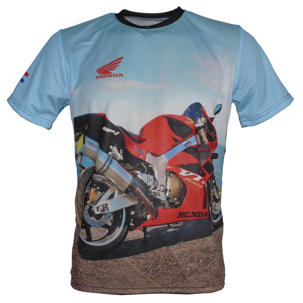 LEFEDA Honda Vtr 1000 Sp1 Biker Motorcycle Graphic Tee Shirt Mens Shirt Cotton Shirt Casual T Shirt