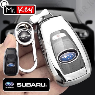 【Mr.Key】เคสกุญแจรีโมทรถยนต์ สําหรับ Subaru Forester XV Outback BRZ WRX STI Legacy Impreza Crosstrek