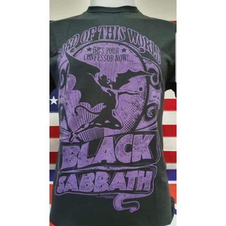 เสื้อวง Black Sabbath ตอกปี 2013 สวยสกรีนจมๆ ป้าย Bay Island เท่ห์ๆ โดนๆ คัดเด็ดๆมาราคาถูกๆ  Vintage สวยๆ