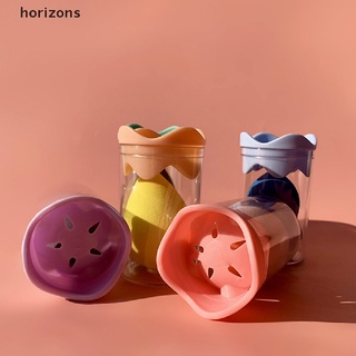 [horizons] กล่องเก็บฟองน้ําแต่งหน้า อุปกรณ์เสริม สําหรับรองพื้น