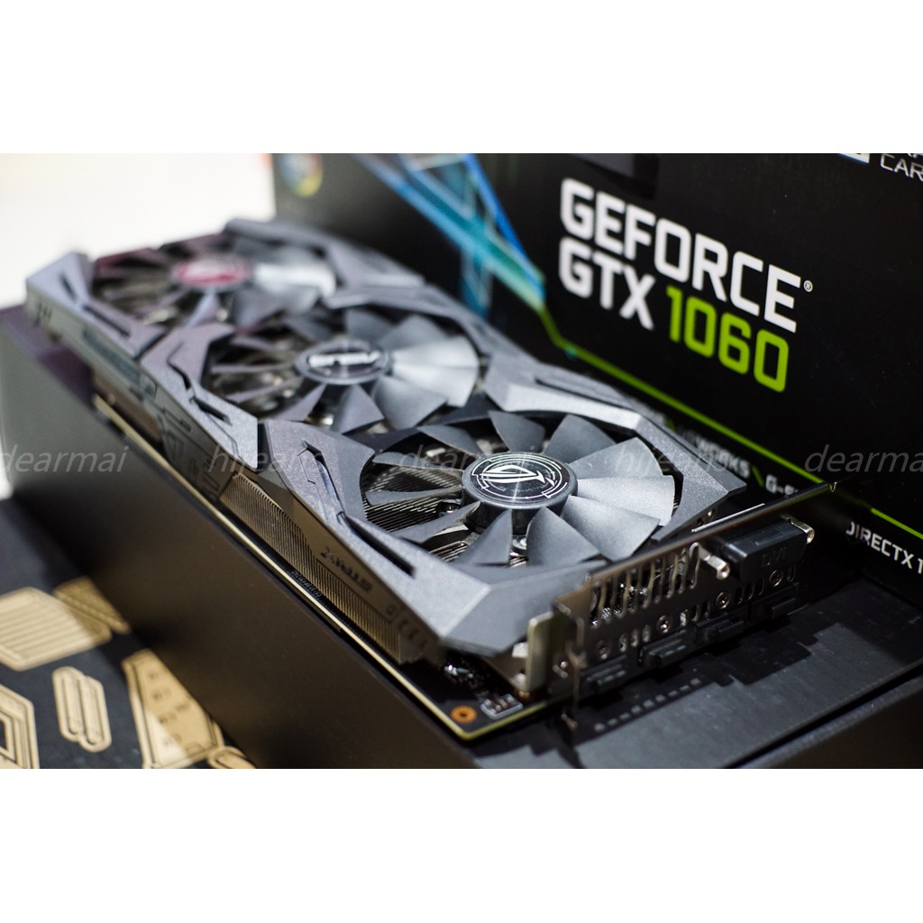 ROG STRIX-GTX1060-O6G-GAMING | การ์ดจอ | ASUS