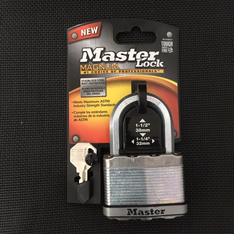 [ Hcm Speed ] Master Lock M15 XDLF Anti-Cut Lock XDLF ตัวเหล ็ กกว ้ าง 64 มม . - MSOFT