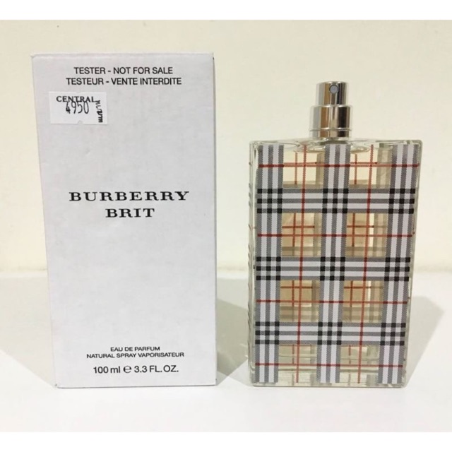 burberry brit for her tester