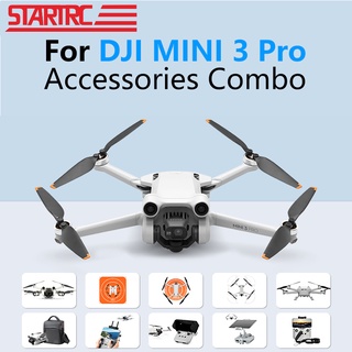 อุปกรณ์เสริม เสาอากาศขยายสัญญาณ ใบพัด ม่านบังแดด LED พับได้ สําหรับ DJI Mini 3 PRO