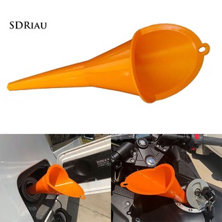 【Ready Stock】Plastic Car Vehicle Motorcycle Oil Water Fuel Gas Petrol Long Mouth Funnel